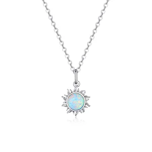 Pandora Style Blauwe Zon Chain Ketting - SCN399 (afbeelding voor) Pandora Style Blauwe Zon Chain Ketting - SCN399