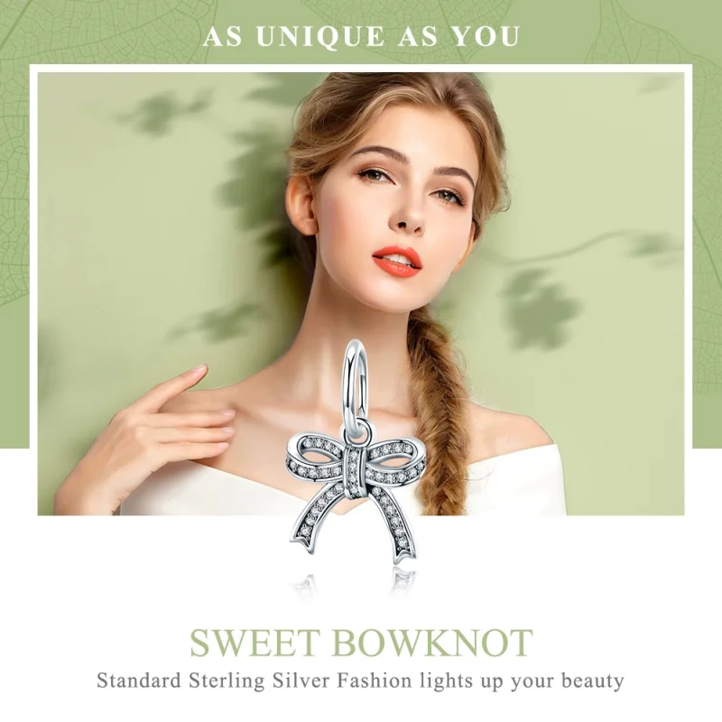 (afbeelding voor) Pandora Style Boog Hanger - SCC775 - Bekijken 6