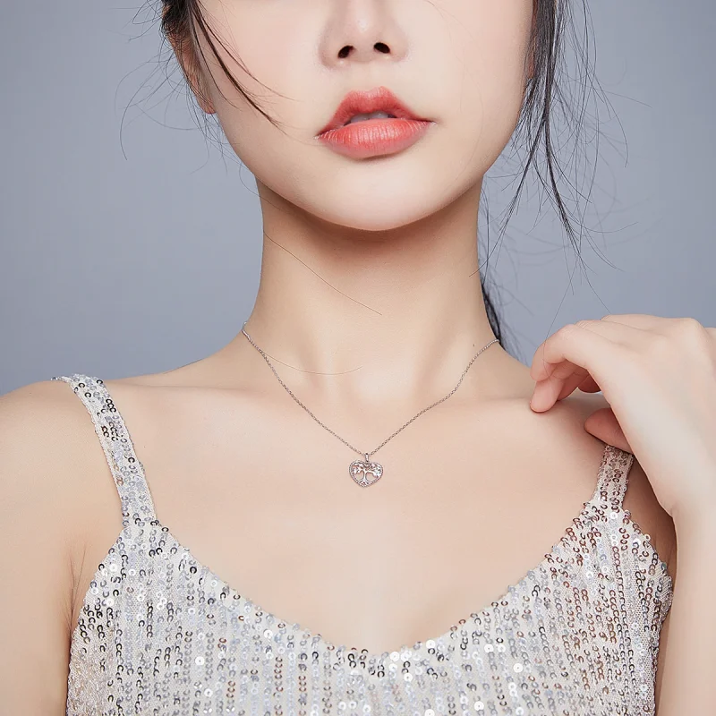 (afbeelding voor) Pandora Style Boom van leven Chain Ketting - BSN176 - Bekijken 9