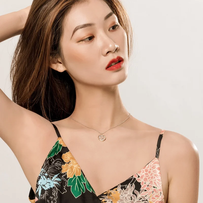 (afbeelding voor) Pandora Style Boom van leven Chain Ketting - SCN367 - Bekijken 10