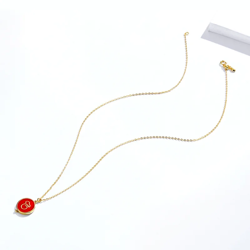 (afbeelding voor) Pandora Style Chinese muis Chain Ketting - SCN390 - Bekijken 2