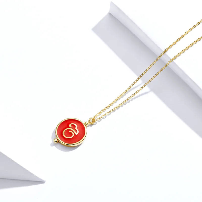 (afbeelding voor) Pandora Style Chinese muis Chain Ketting - SCN390 - Bekijken 5