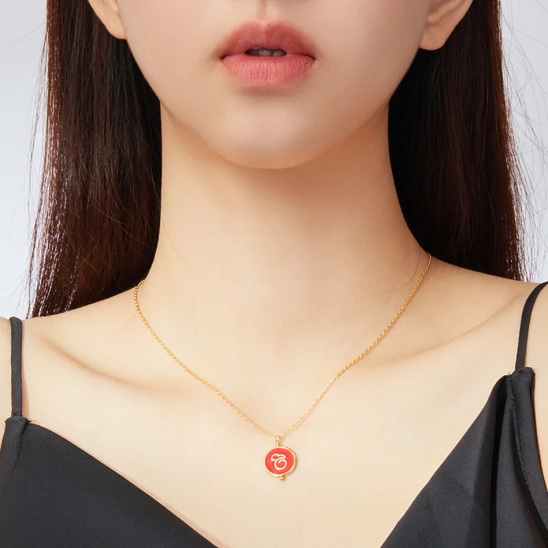 (afbeelding voor) Pandora Style Chinese muis Chain Ketting - SCN390 - Bekijken 7