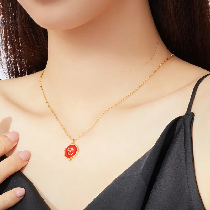 (afbeelding voor) Pandora Style Chinese muis Chain Ketting - SCN390 - Bekijken 8