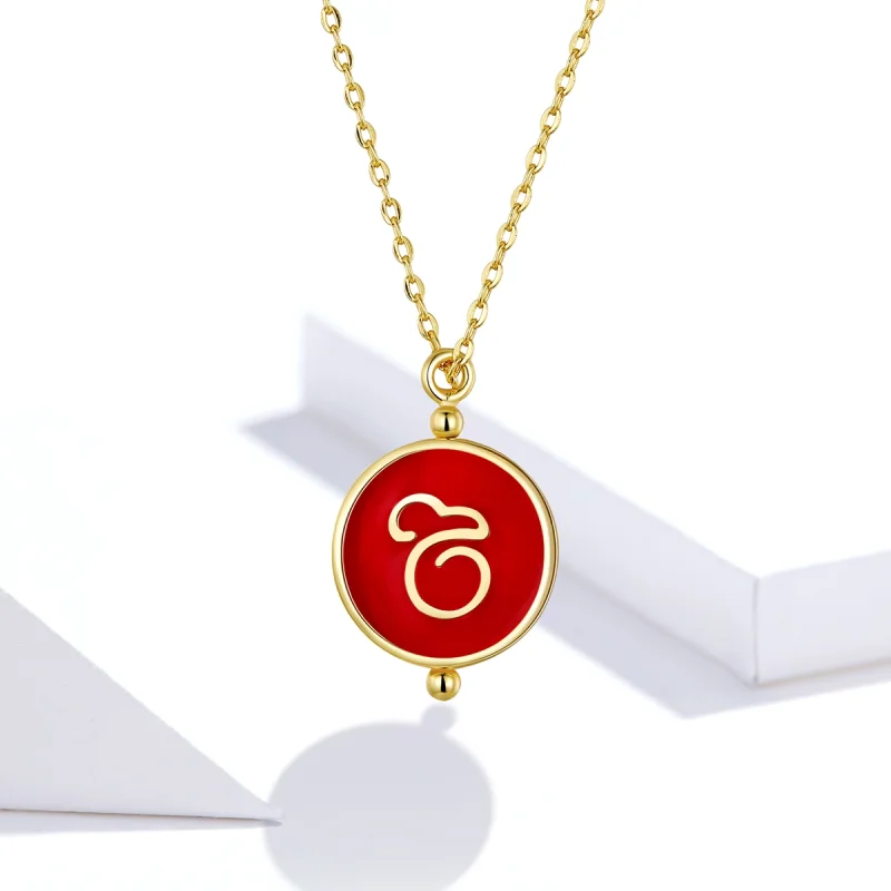 (afbeelding voor) Pandora Style Chinese muis Chain Ketting - SCN390 - Bekijken 10