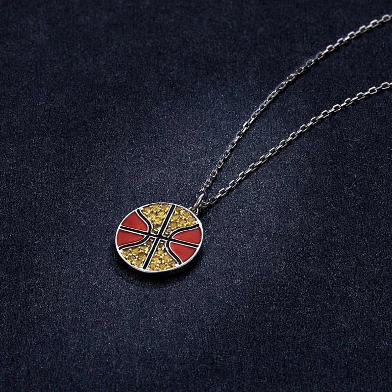 (afbeelding voor) Pandora Style Dynamisch basketbal Ketting - BSN203 - Bekijken 6