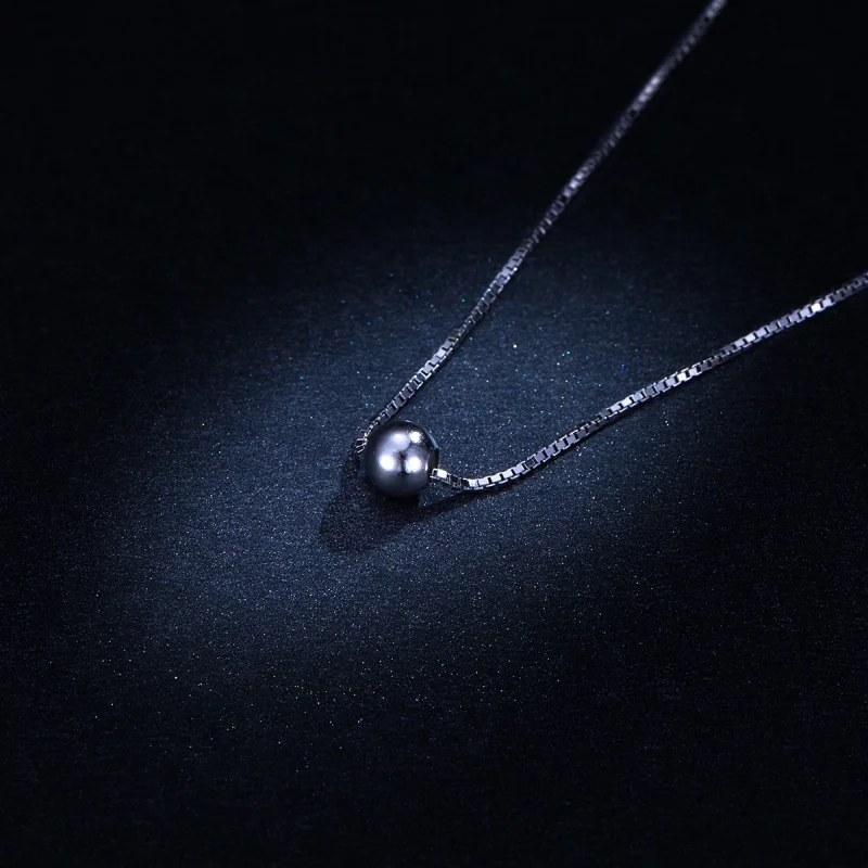 (afbeelding voor) Pandora Style Eenvoudige Boon Chain Ketting - BSN097 - Bekijken 5