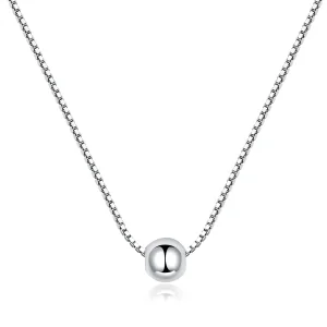 (afbeelding voor) Pandora Style Eenvoudige Boon Chain Ketting - BSN097