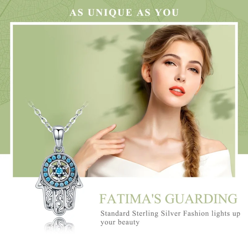 (afbeelding voor) Pandora Style Fatima's bewaking Chain Ketting - SCN264 - Bekijken 2