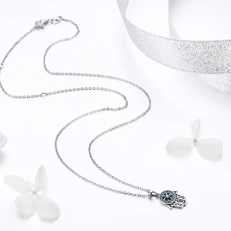 (afbeelding voor) Pandora Style Fatima's bewaking Chain Ketting - SCN264 - Bekijken 7