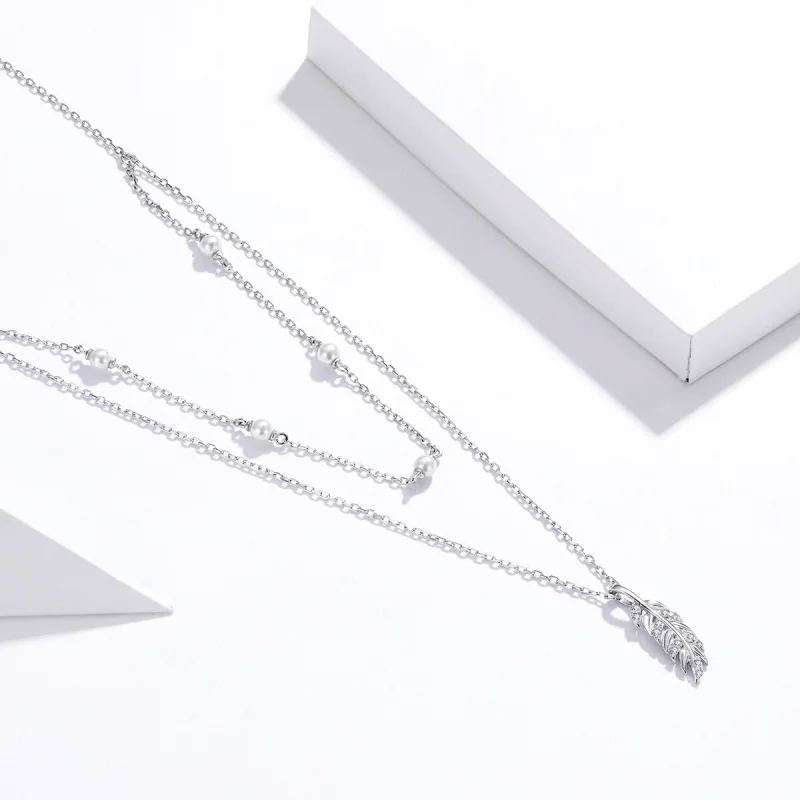 (afbeelding voor) Pandora Style Glanzende Tarwe Chain Ketting - BSN208 - Bekijken 2