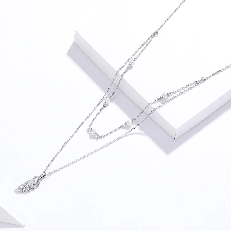 (afbeelding voor) Pandora Style Glanzende Tarwe Chain Ketting - BSN208 - Bekijken 3