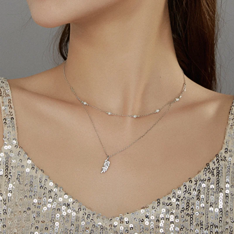 (afbeelding voor) Pandora Style Glanzende Tarwe Chain Ketting - BSN208 - Bekijken 6