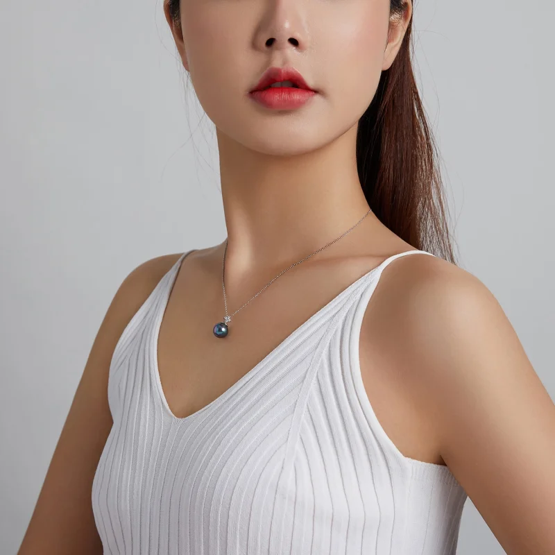 (afbeelding voor) Pandora Style Glimmende kralen Ketting - BSN226 - Bekijken 9