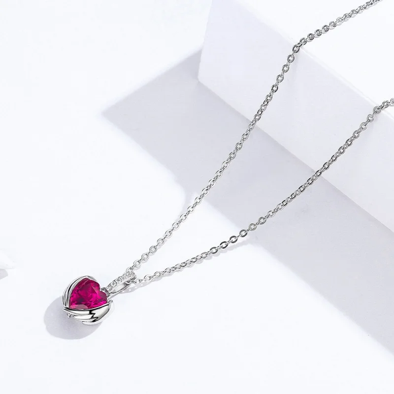 (afbeelding voor) Pandora Style Guardian Hearts Chain Ketting - SCN341 - Bekijken 2