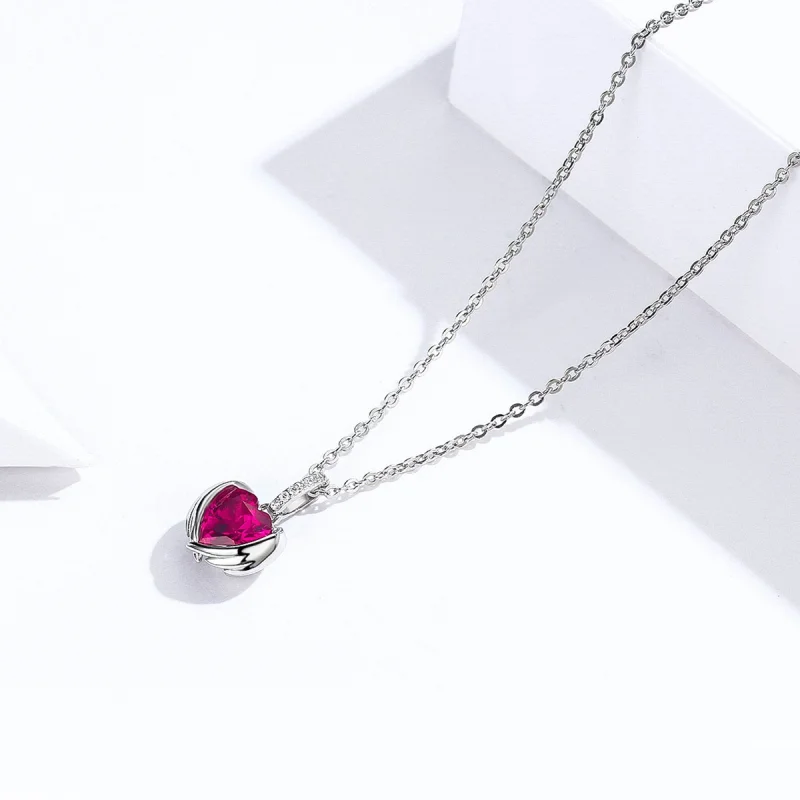 (afbeelding voor) Pandora Style Guardian Hearts Chain Ketting - SCN341 - Bekijken 3