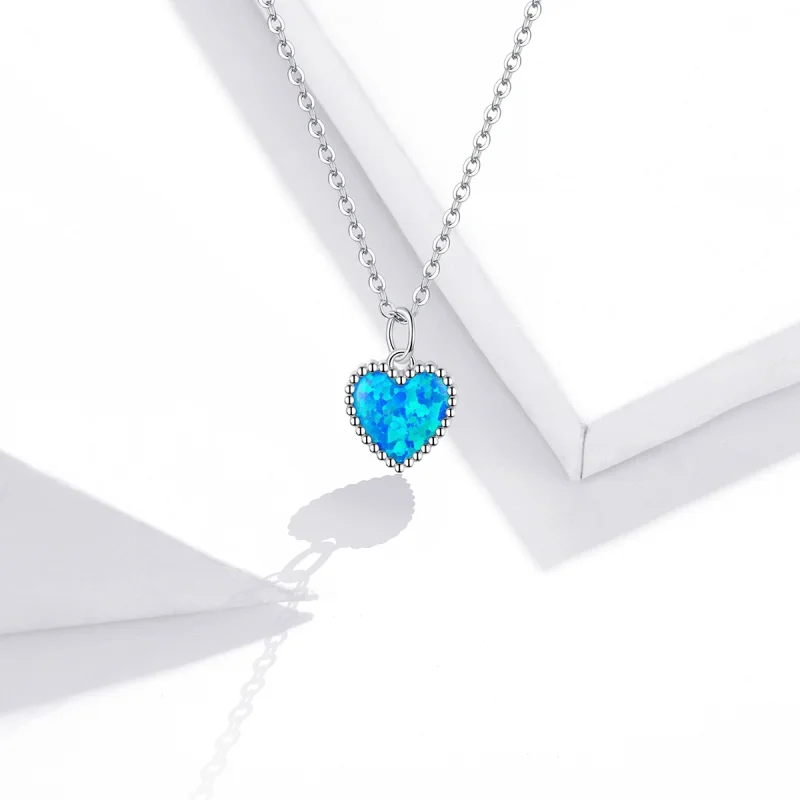 (afbeelding voor) Pandora Style Hart Chain Ketting - SCN413 - Bekijken 5