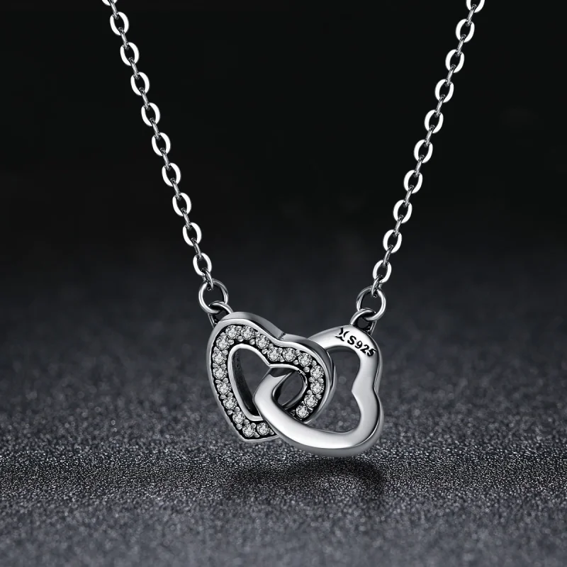 (afbeelding voor) Pandora Style Hart en ziel Chain Ketting - SCN181 - Bekijken 3