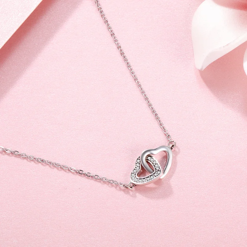 (afbeelding voor) Pandora Style Hart en ziel Chain Ketting - SCN181 - Bekijken 6