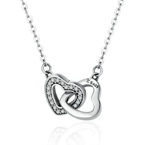 (afbeelding voor) Pandora Style Hart en ziel Chain Ketting - SCN181