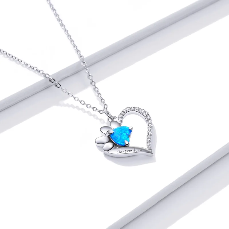 (afbeelding voor) Pandora Style Hartmerken Ketting - BSN225 - Bekijken 3