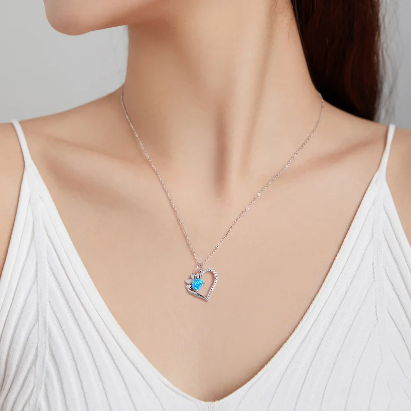 (afbeelding voor) Pandora Style Hartmerken Ketting - BSN225 - Bekijken 7