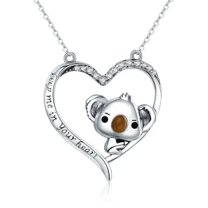 (afbeelding voor) Pandora Style Hou me in je hart Chain Ketting - SCN256