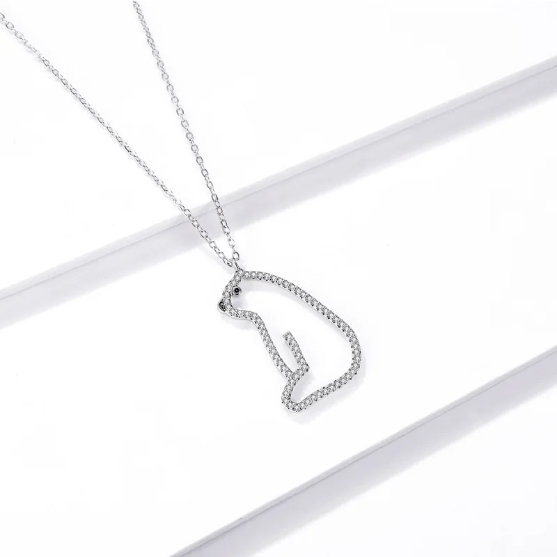 (afbeelding voor) Pandora Style Ijsbeer Ketting - BSN195 - Bekijken 3