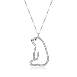 Pandora Style Ijsbeer Ketting - BSN195 (afbeelding voor) Pandora Style Ijsbeer Ketting - BSN195