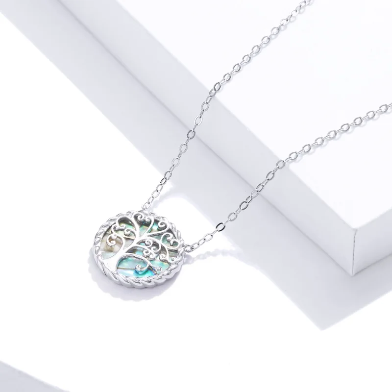 (afbeelding voor) Pandora Style Kleurrijke levensboom Chain Ketting - SCN433 - Bekijken 3