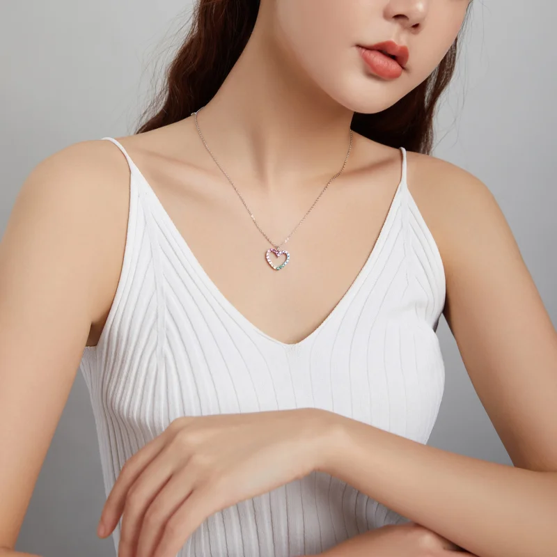 (afbeelding voor) Pandora Style Liefde knuffels Chain Ketting - SCN449 - Bekijken 9