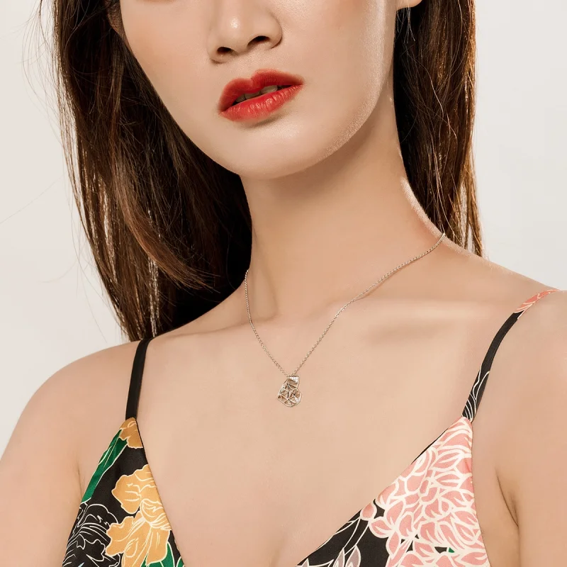 (afbeelding voor) Pandora Style Mooie liefde Chain Ketting - SCN364 - Bekijken 8