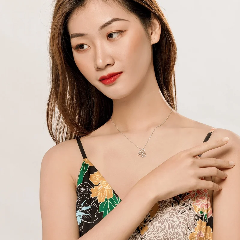 (afbeelding voor) Pandora Style Mooie liefde Chain Ketting - SCN364 - Bekijken 9