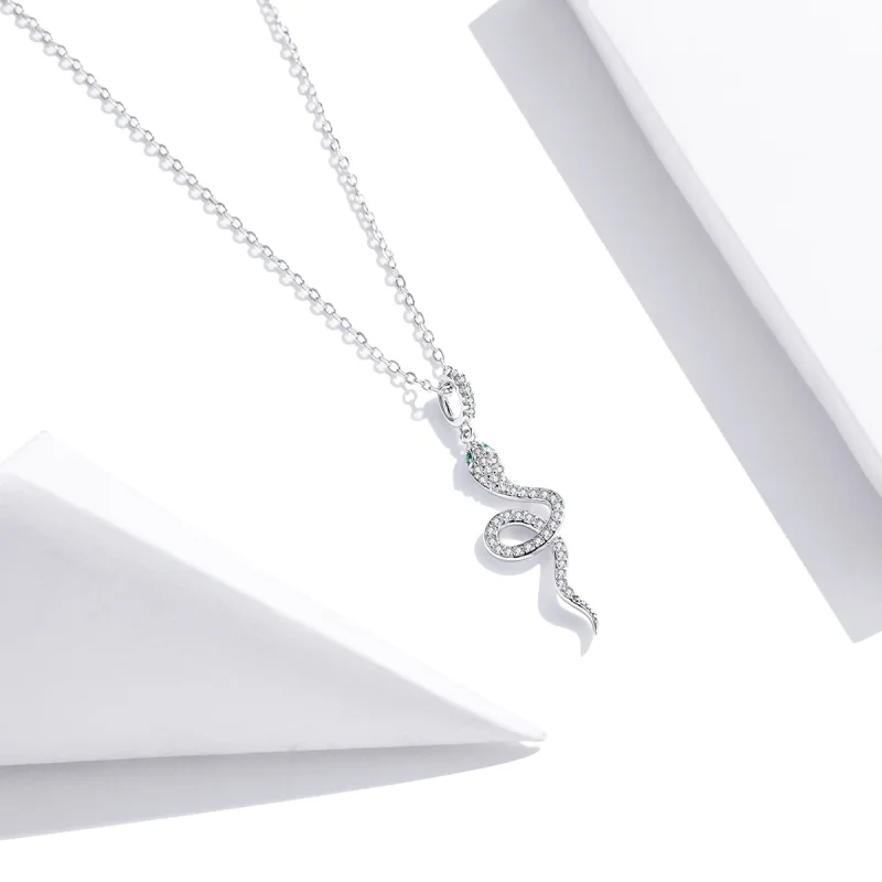 (afbeelding voor) Pandora Style Mooie slang Chain Ketting - SCN409 - Bekijken 2