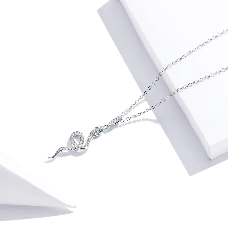 (afbeelding voor) Pandora Style Mooie slang Chain Ketting - SCN409 - Bekijken 3
