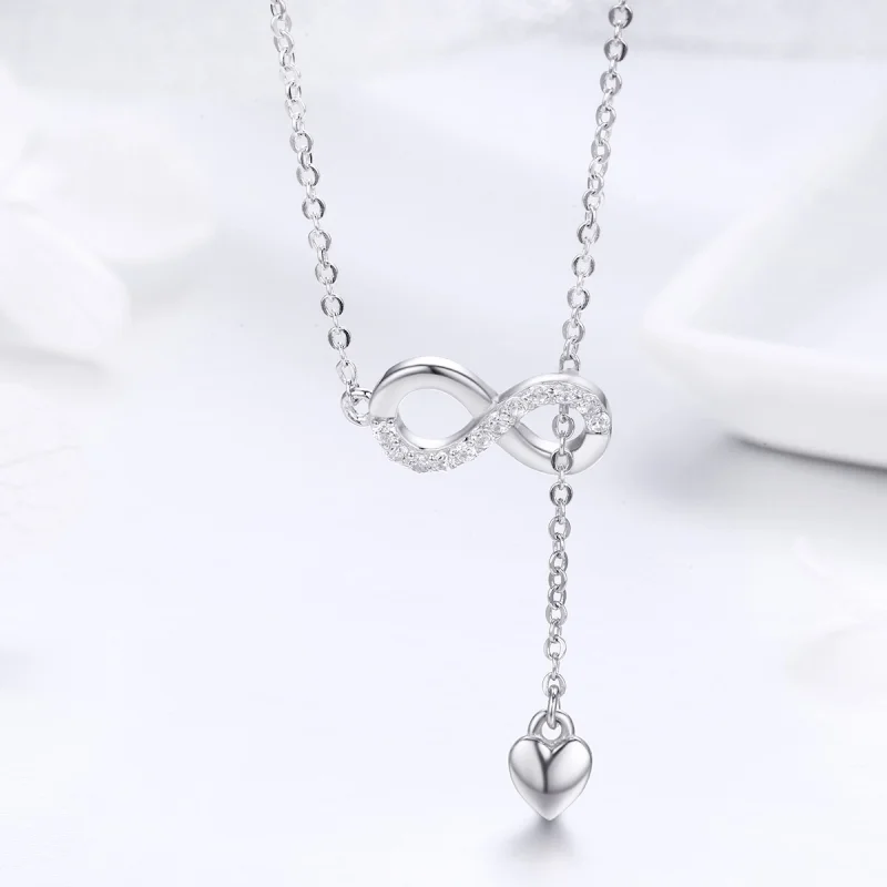 (afbeelding voor) Pandora Style Oneindige charme Chain Ketting - SCN223 - Bekijken 6