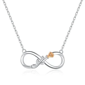 Pandora Style Oneindige liefde Chain Ketting - SCN371 (afbeelding voor) Pandora Style Oneindige liefde Chain Ketting - SCN371