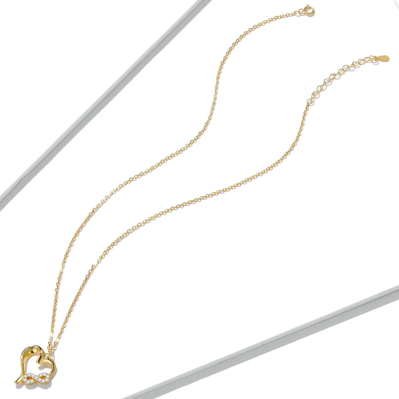 (afbeelding voor) Pandora Style Oneindige Liefde Ketting - BSN236 - Bekijken 4