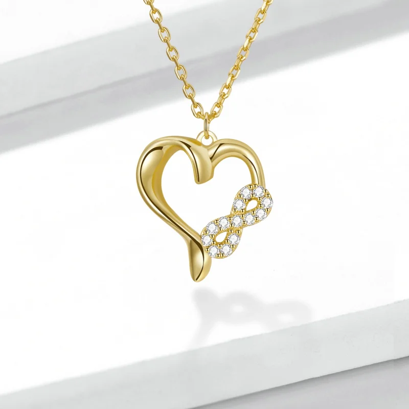 (afbeelding voor) Pandora Style Oneindige Liefde Ketting - BSN236 - Bekijken 6