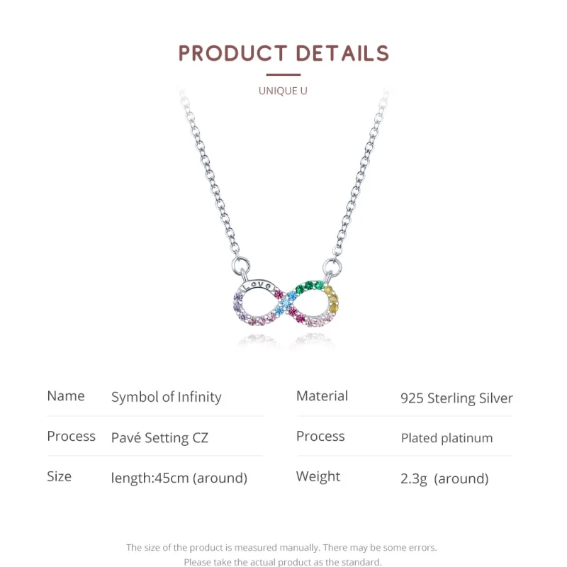 (afbeelding voor) Pandora Style Oneindigheidssymbool Chain Ketting - SCN402 - Bekijken 4