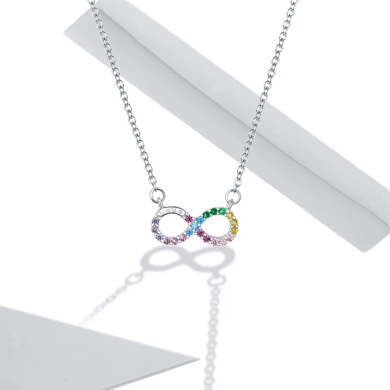 (afbeelding voor) Pandora Style Oneindigheidssymbool Chain Ketting - SCN402 - Bekijken 7