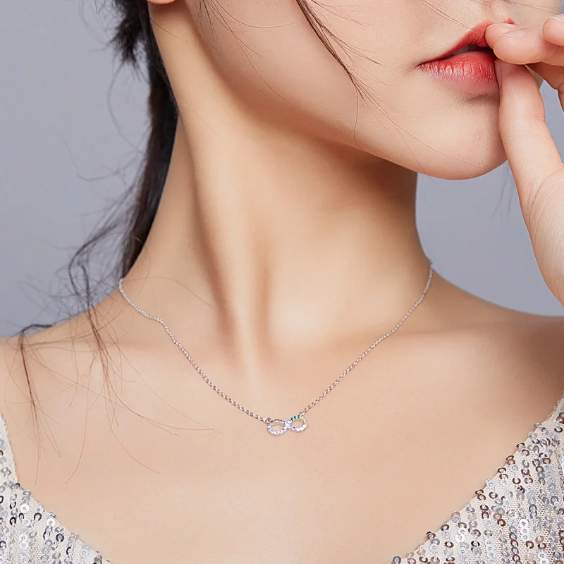 (afbeelding voor) Pandora Style Oneindigheidssymbool Chain Ketting - SCN402 - Bekijken 10