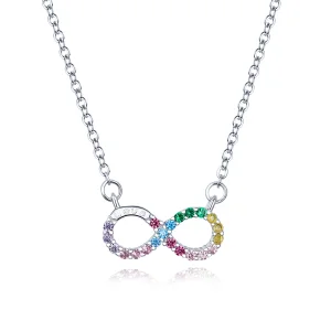 Pandora Style Oneindigheidssymbool Chain Ketting - SCN402 (afbeelding voor) Pandora Style Oneindigheidssymbool Chain Ketting - SCN402