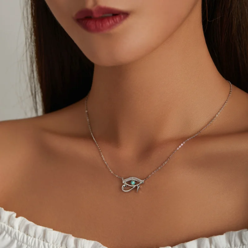 (afbeelding voor) Pandora Style Oog van Horus Ketting - BSN241 - Bekijken 7