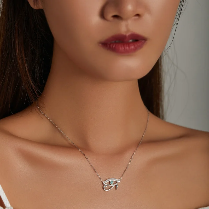 (afbeelding voor) Pandora Style Oog van Horus Ketting - BSN241 - Bekijken 9