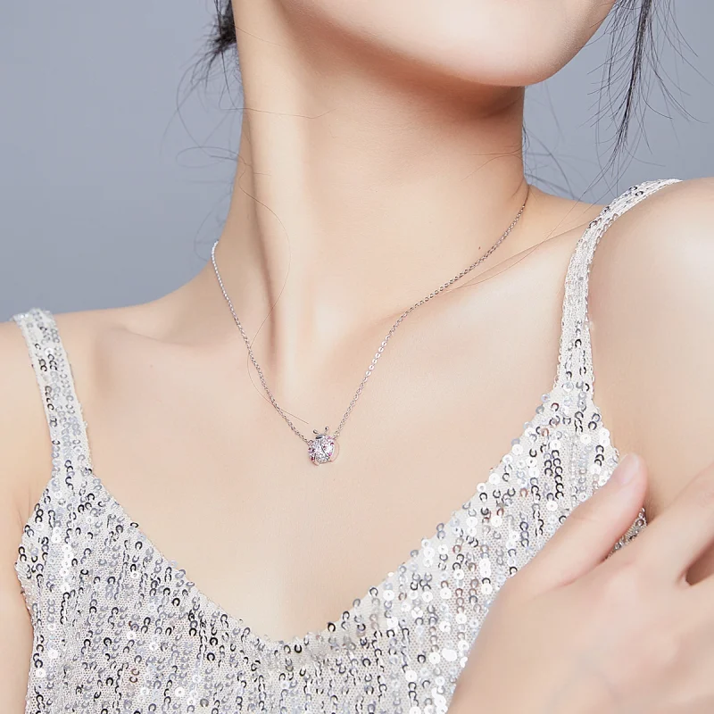 (afbeelding voor) Pandora Style Oogverblindend lieveheersbeestje Chain Ketting - SCN400 - Bekijken 9