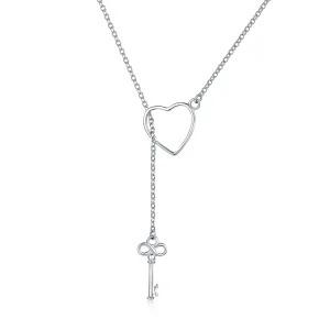 (afbeelding voor) Pandora Style Open je hart Chain Ketting - SCN107
