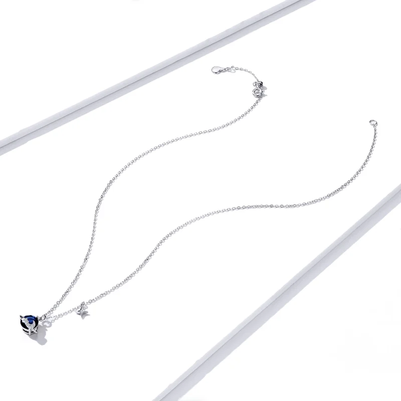 (afbeelding voor) Pandora Style Planeet Chain Ketting - BSN166 - Bekijken 4