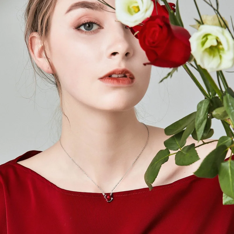 (afbeelding voor) Pandora Style rode Duivel Chain Ketting - SCN286 - Bekijken 8