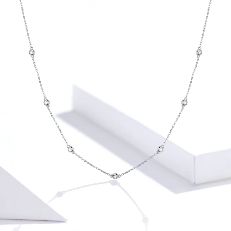 (afbeelding voor) Pandora Style Romantische glans Chain Ketting - SCN393 - Bekijken 10